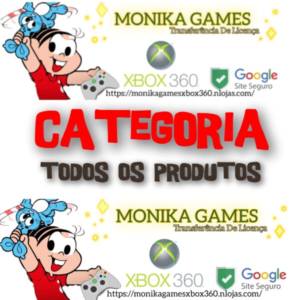 Todos os jogos Xbox 360 Licença